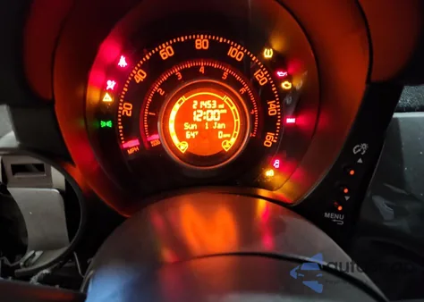 2013 Fiat 500 Abarth из США, поврежденный, VIN 3C3CFFFH8DT643639